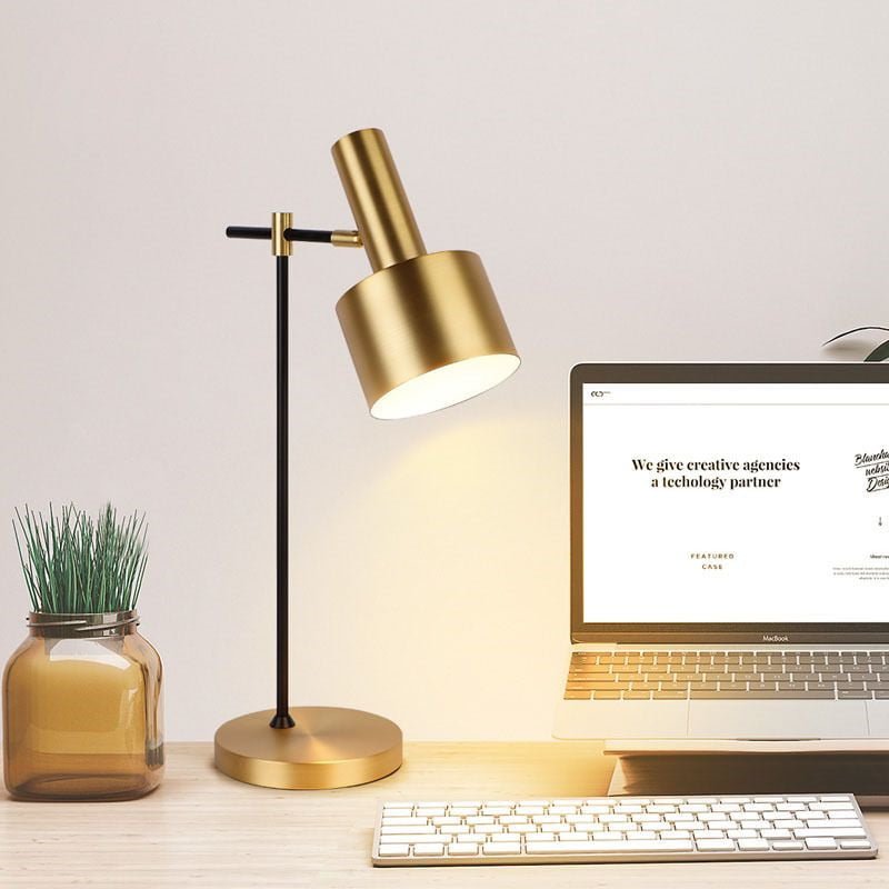 All Copper Linear Desk Lamp - Image 5