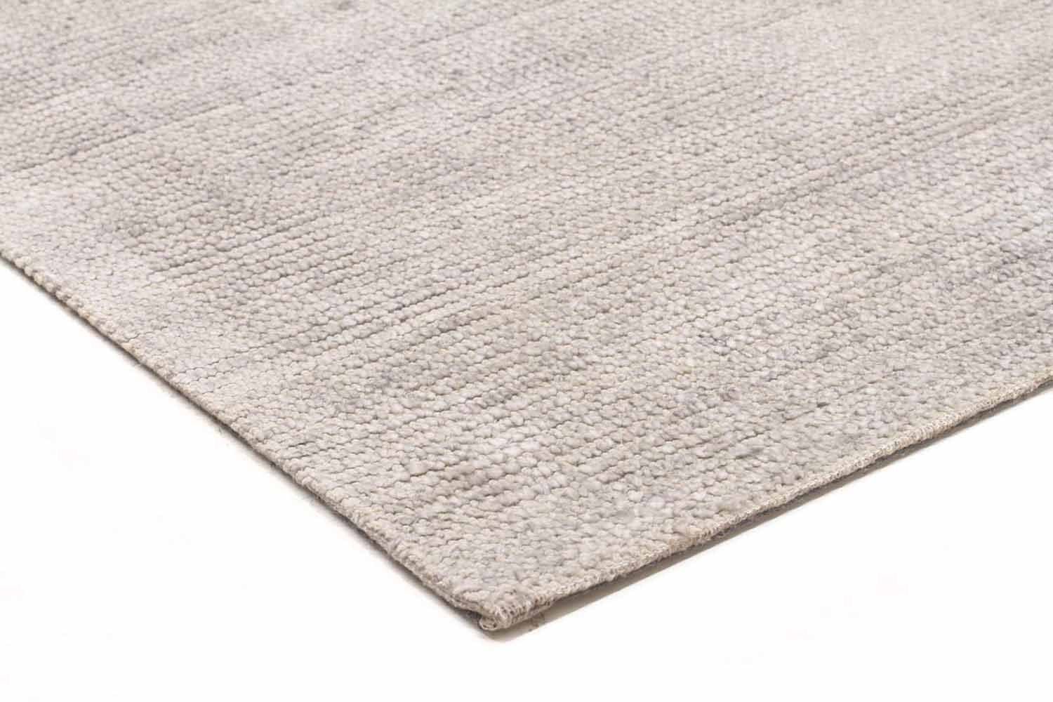 Stone Cotton Rayon Rectangle Rug - Image 3