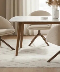 Alternative view of Adeline  - Beige Dining Chair