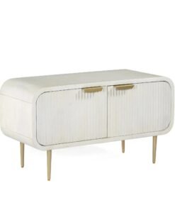 Amara White - 2 Door TV Unit