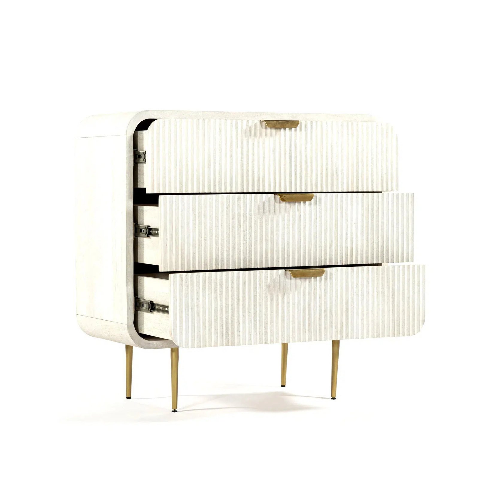 Amara White - 3 Drawer Chest - Image 4