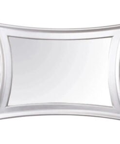 Antique Silver Frame with Flat Mirror