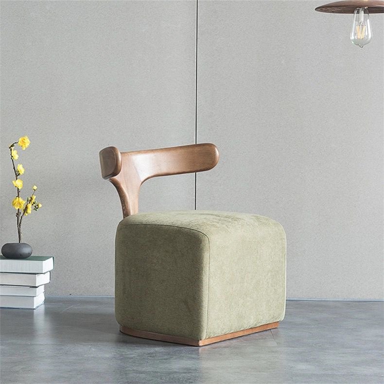 Fabric backrest leisure chair