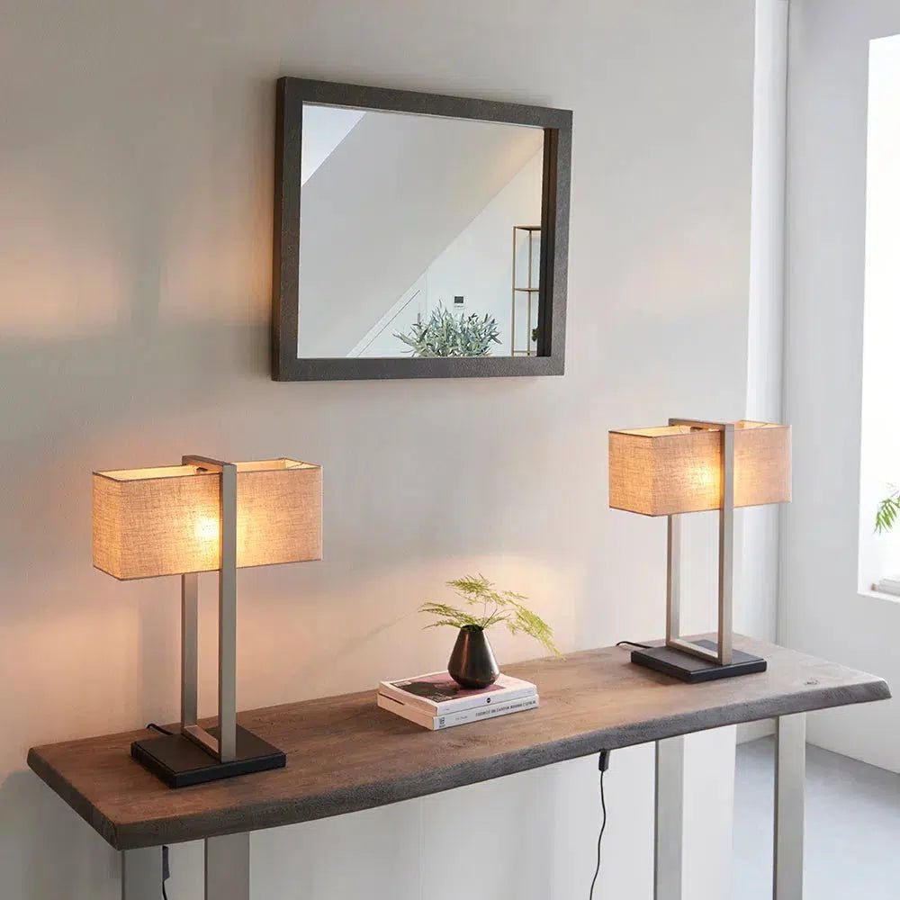 Boho - Table Lamp With Natural Shade - Image 3