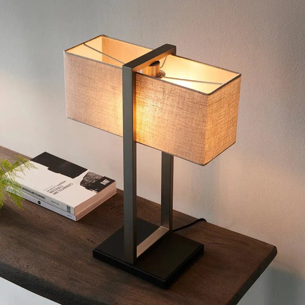 Boho - Table Lamp With Natural Shade - Image 5