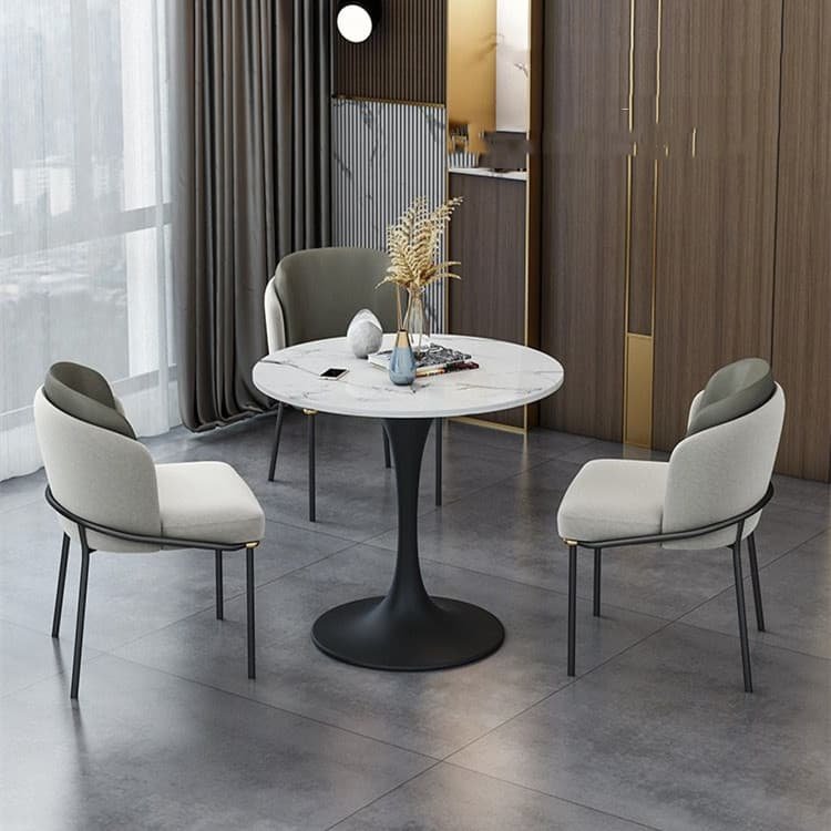 Round marble dining table - Image 8
