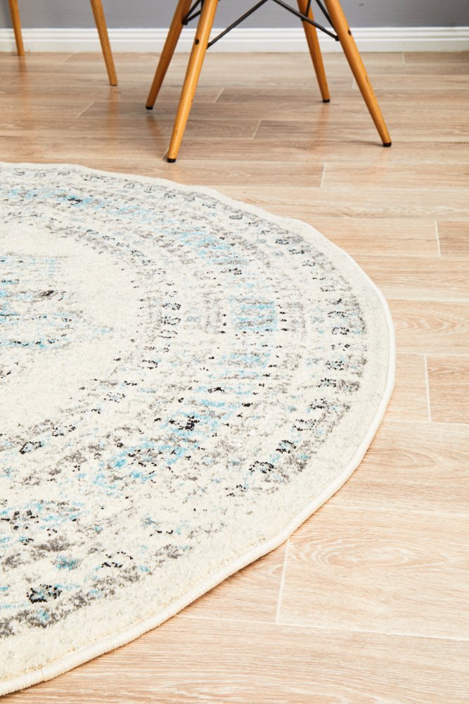 Chelsea White Round Rug - Image 4
