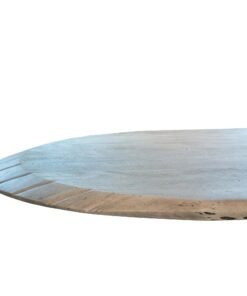 Alternative view of Cobra - Oval Dining Table Rustic Grey 260x110