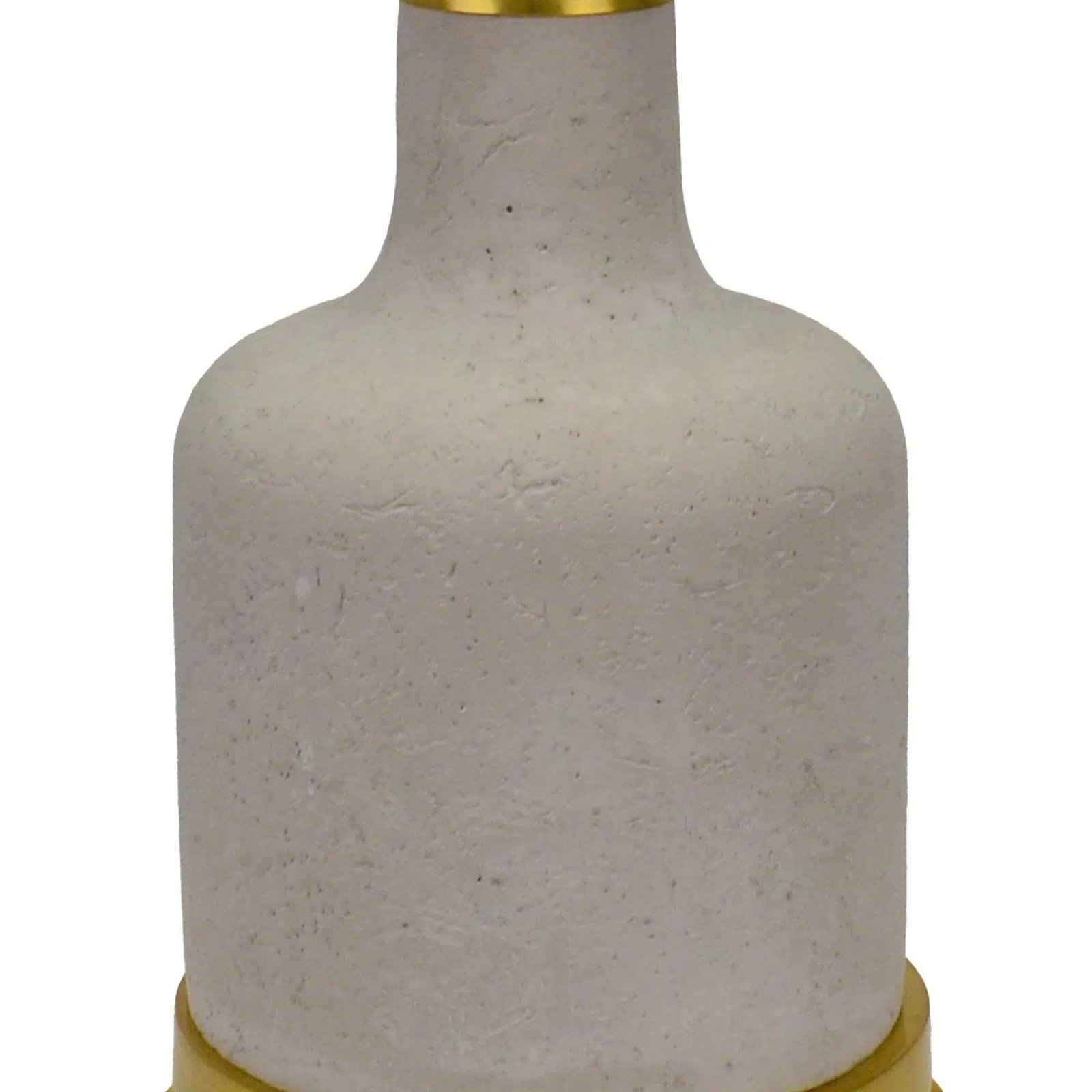 Concrete Lamp with Black Linen Shade - Image 3