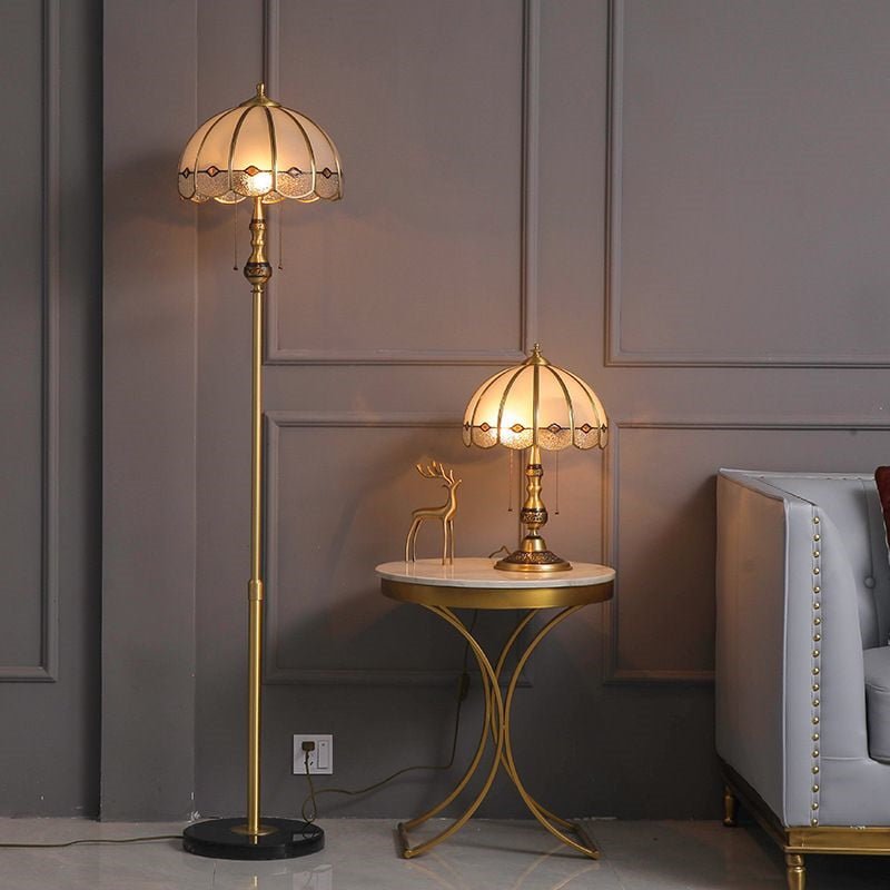 Single dome bedside floor lamp - Image 6