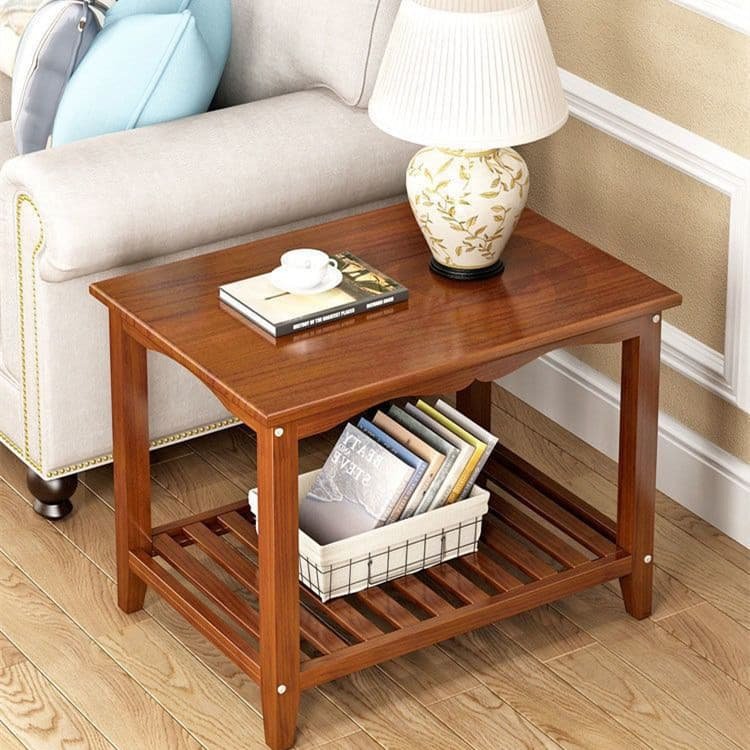 Solid wood small side table - Image 10