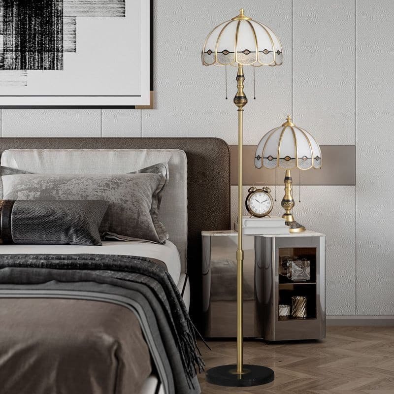 Single dome bedside floor lamp - Image 10