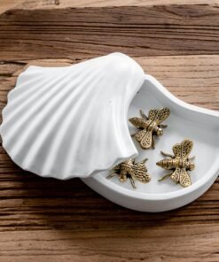 Alternative view of Seashells Trinket Box - White