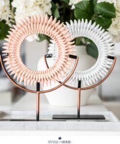 Ocean Necklace Sculpture - Peach