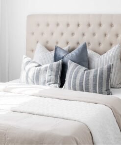 Charlotte Chesterfield Linen Bedhead
