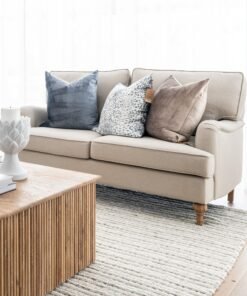 Madeline Linen 2 Seater Lounge
