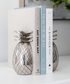 Alternative view of Pineapple Nickel Bookends
