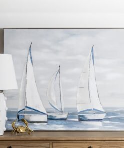 Regatta Canvas In Antique Silver Frame