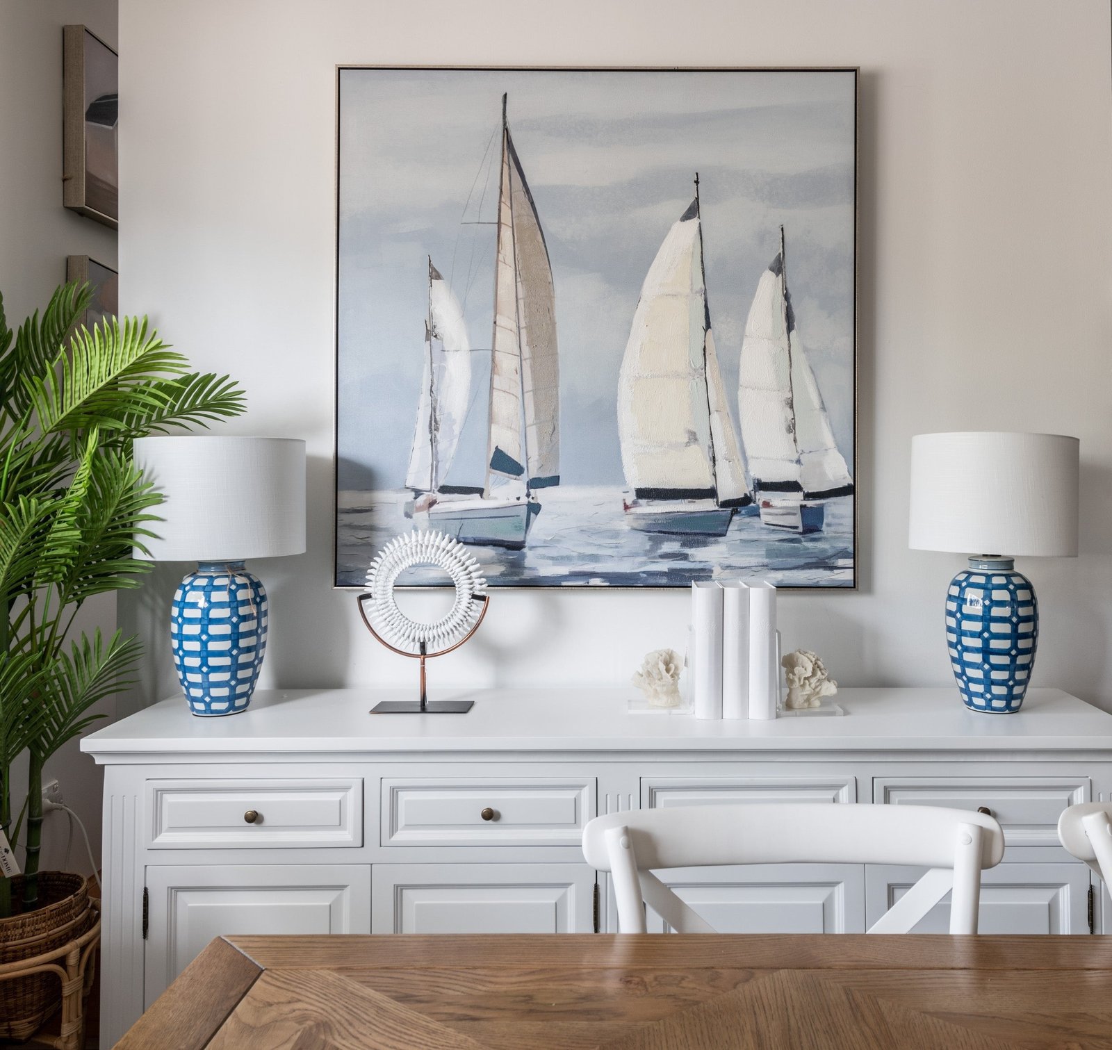 Sail Away Canvas In Antique Silver Frame - Image 6