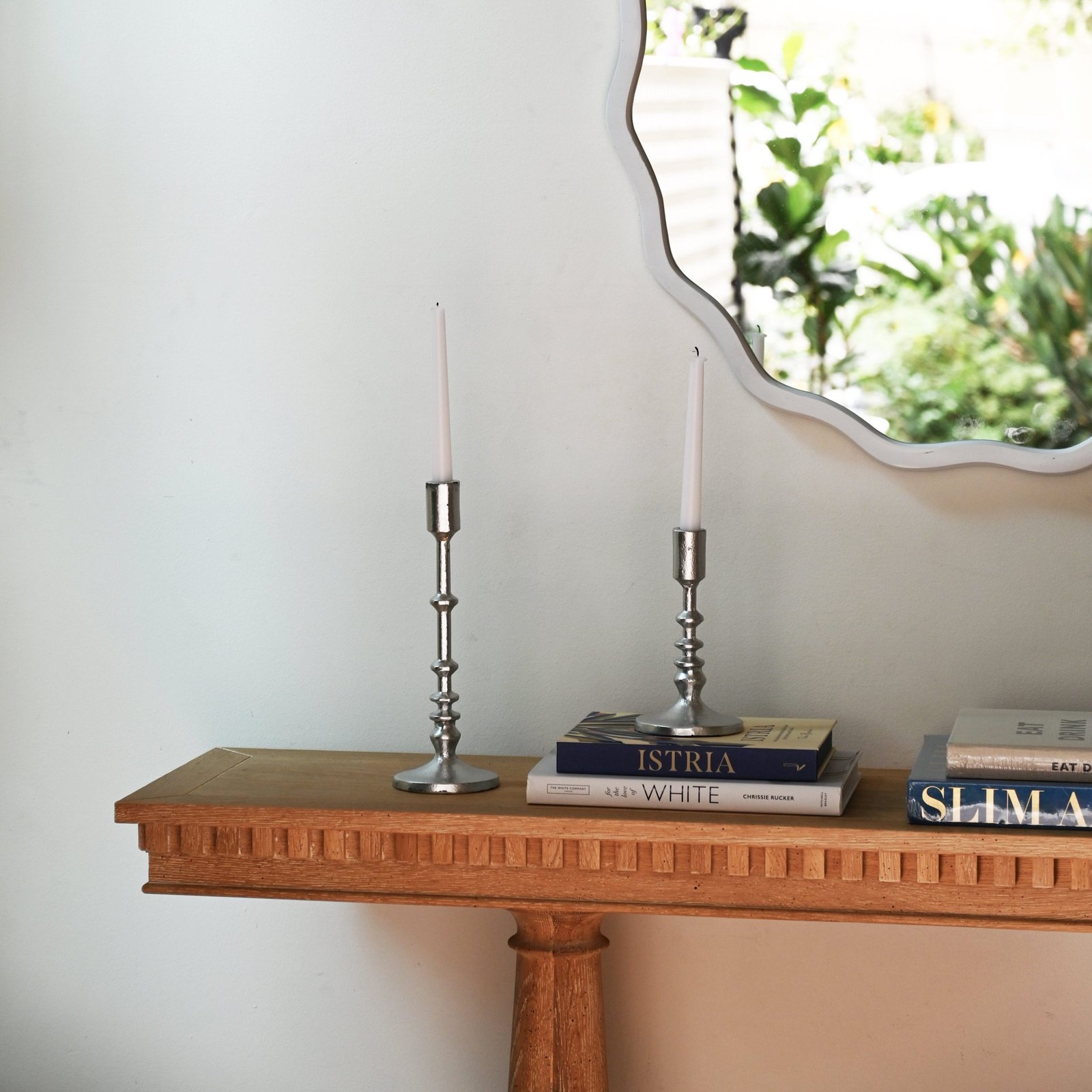 Silver Candle Sticks - Image 3