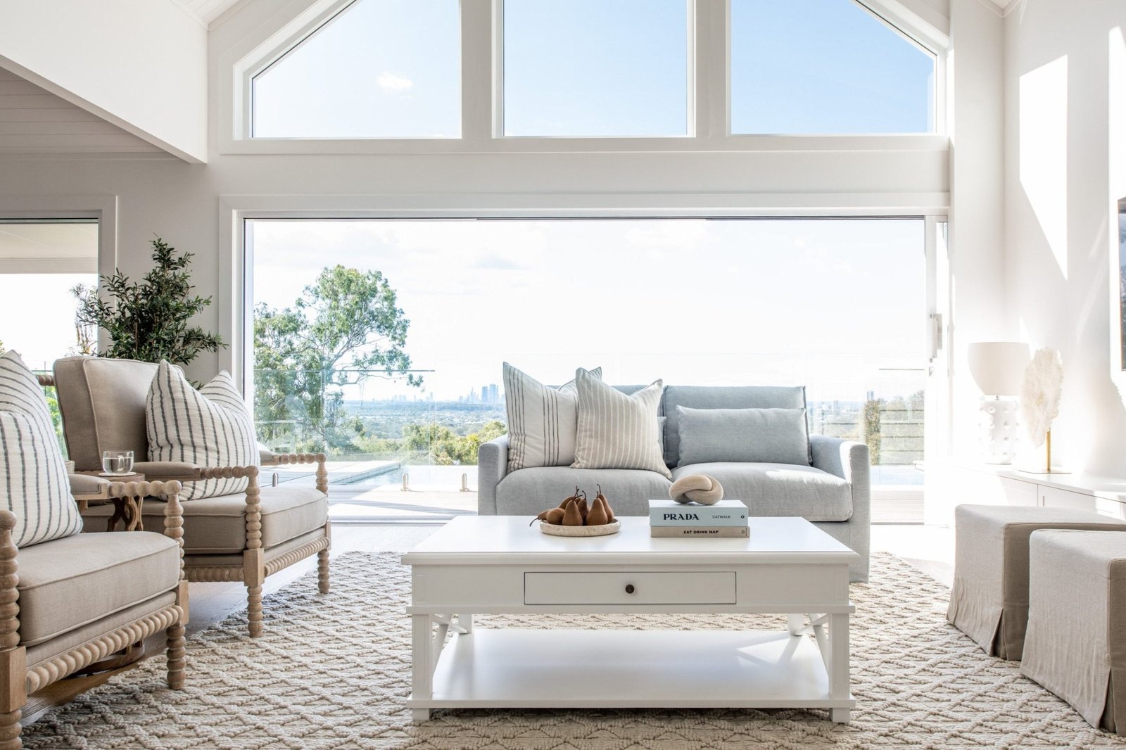South Beach Hamptons Cross Leg Coffee Table - Image 8