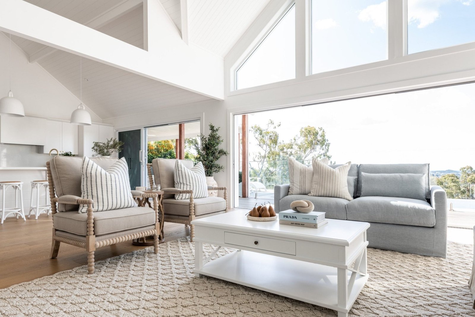 South Beach Hamptons Cross Leg Coffee Table - Image 7