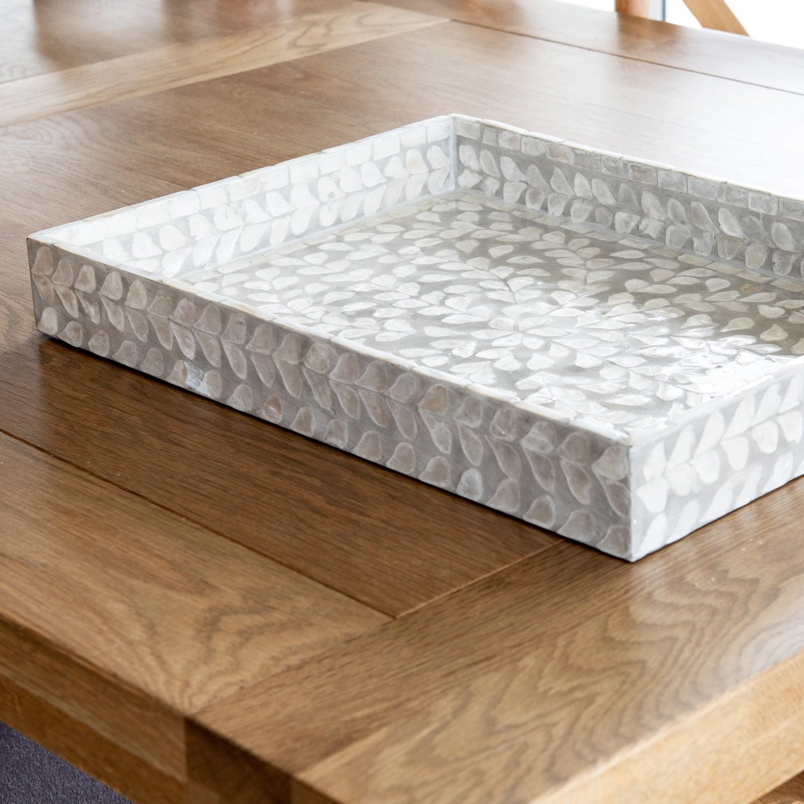 Vine Rectangular Mother Of Pearl Tray - Image 2