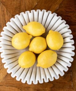 Alternative view of Ruffle Marble Bowl