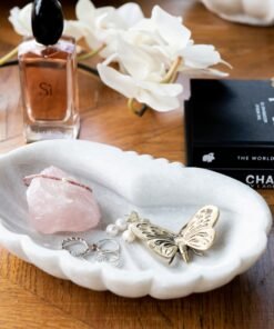 Clam Marble Decorative Bowl