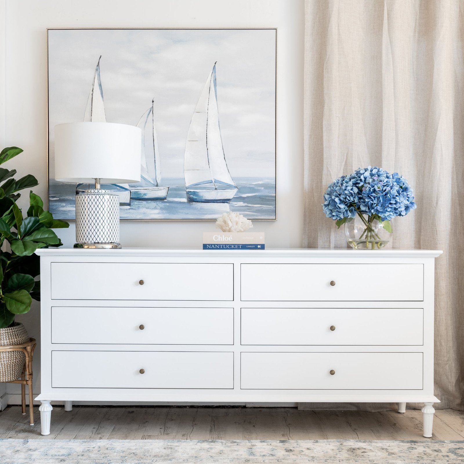 Sophia Extra Long Chest Of Drawers - Image 6