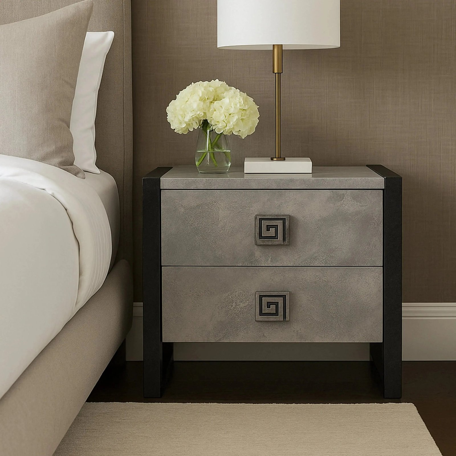 Dulcie - 2 Drawer Bedside - Image 2
