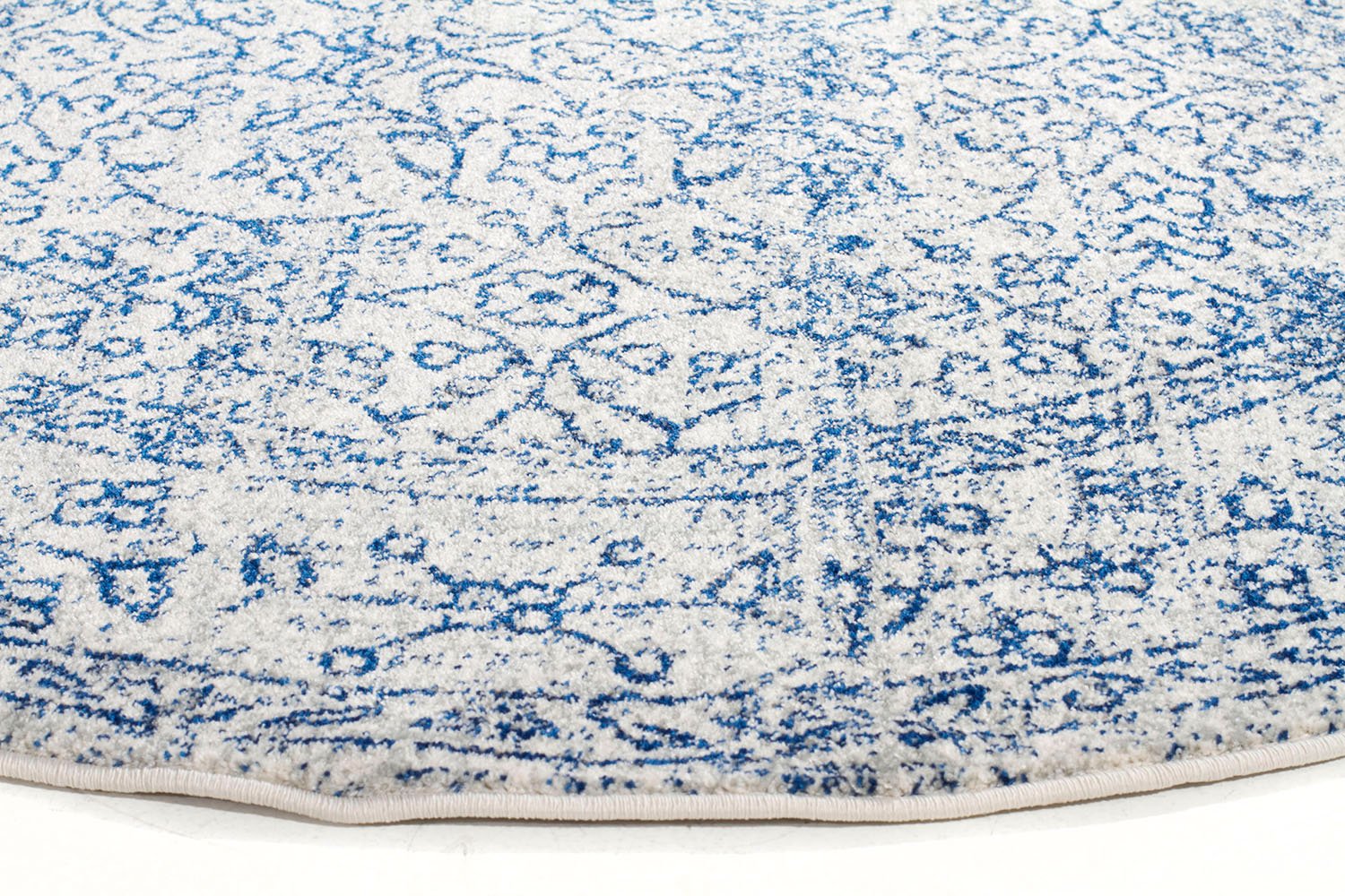 Whisper White Transitional Round Rug - Image 5