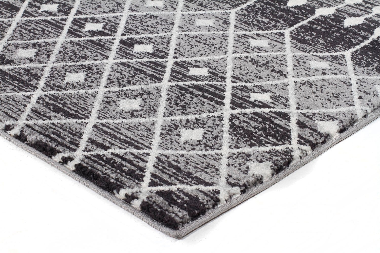 Simplicity Black Transitional Rug - Image 2