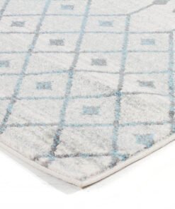 Alternative view of Slate White Transitional Rug