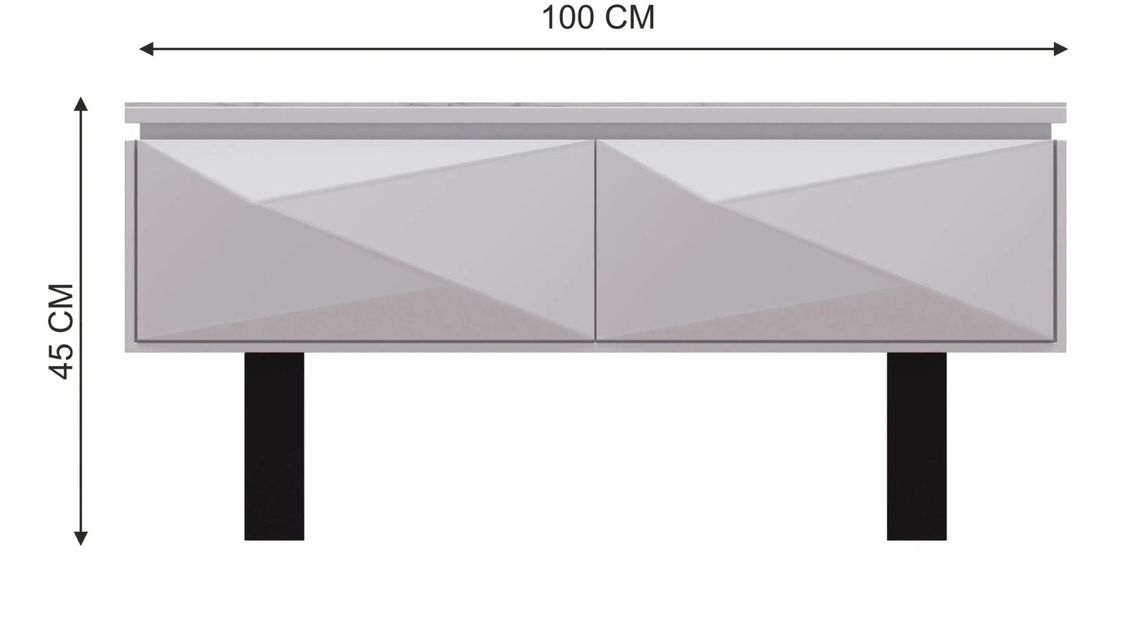 Esme Coffee Table - Grey - Image 8