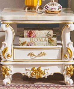 Alternative view of Marble side table