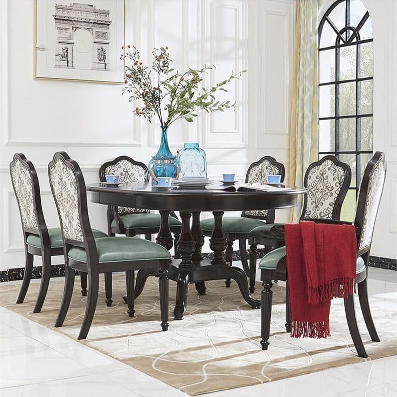 Solid wood dining combination - Image 5