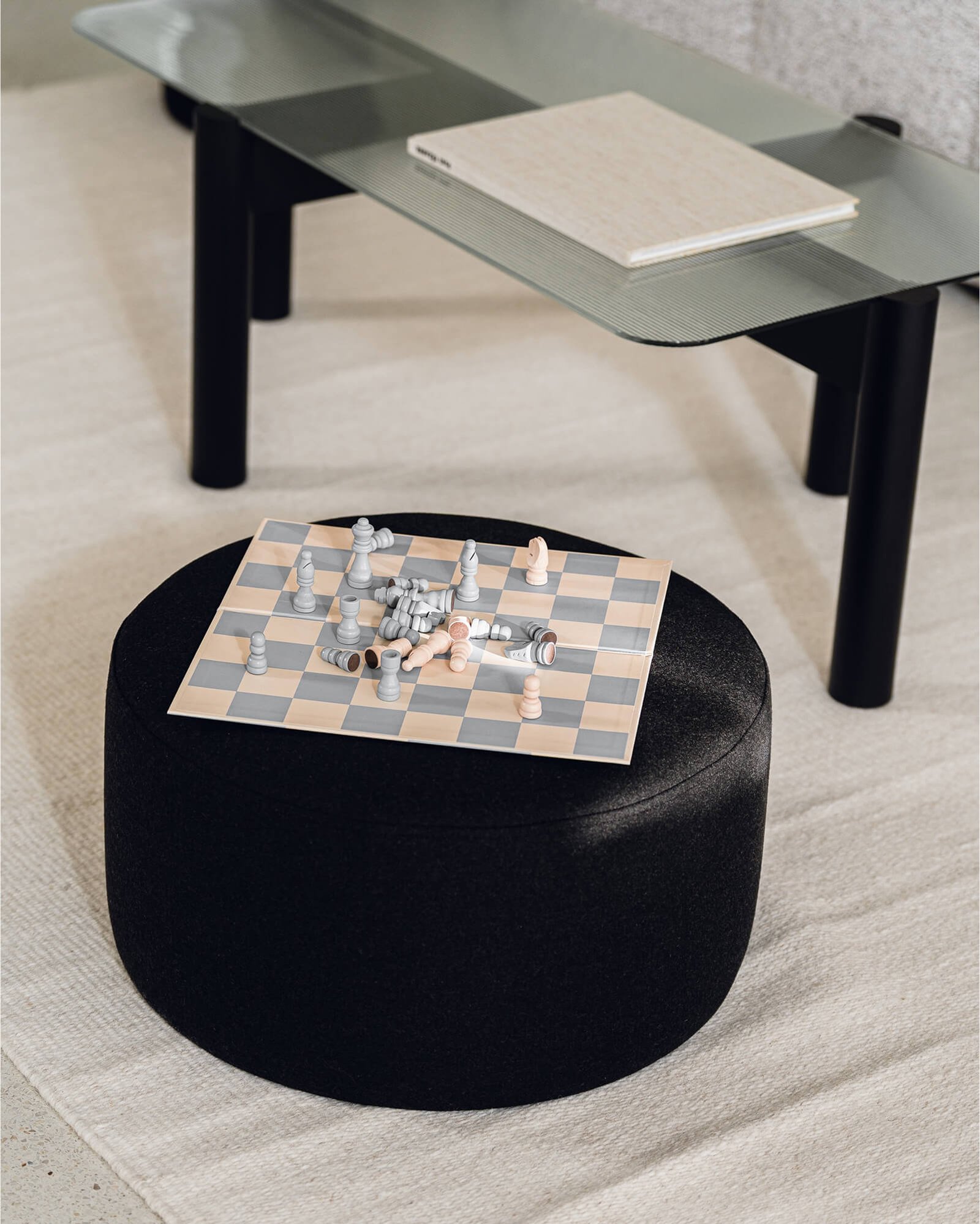 Folk Pouf - low - Image 3