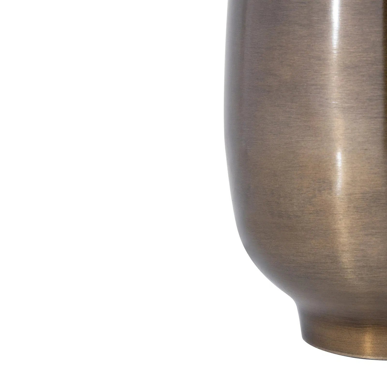Large Antique Brass Table Lamp - Image 4