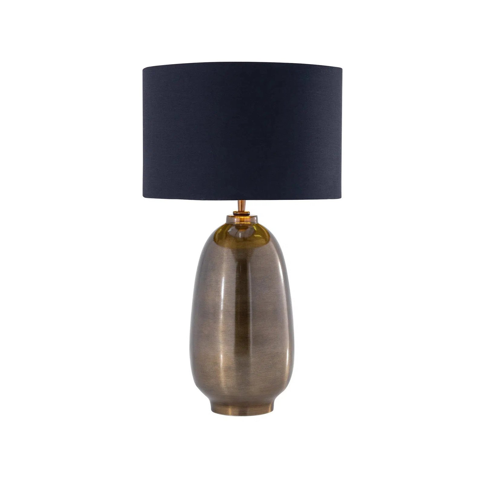 Large Antique Brass Table Lamp