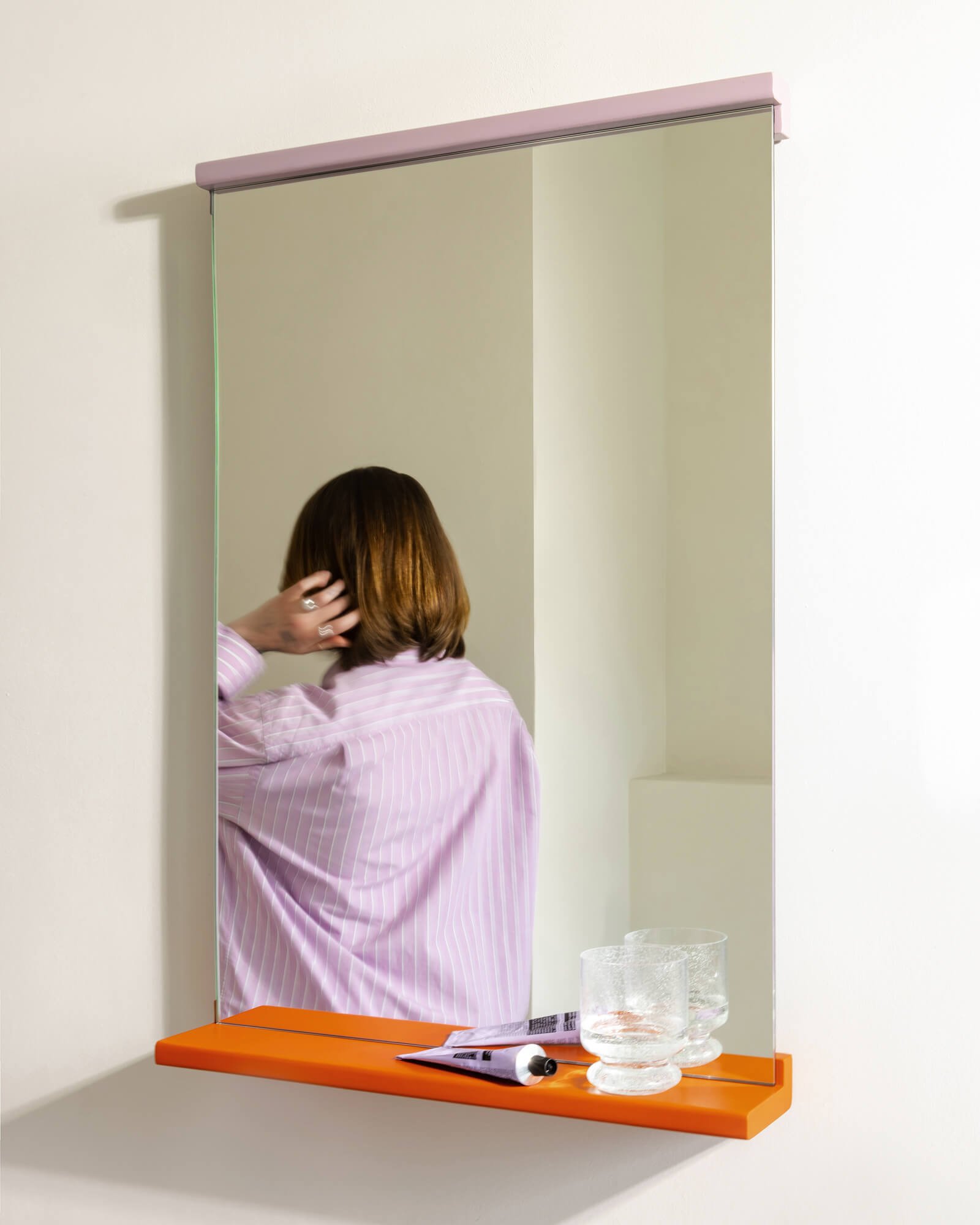 Lun Wall Mirror - 75 x 50 cm - Image 6