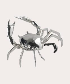Alternative view of Crab Decorative Nickel Sculpture
