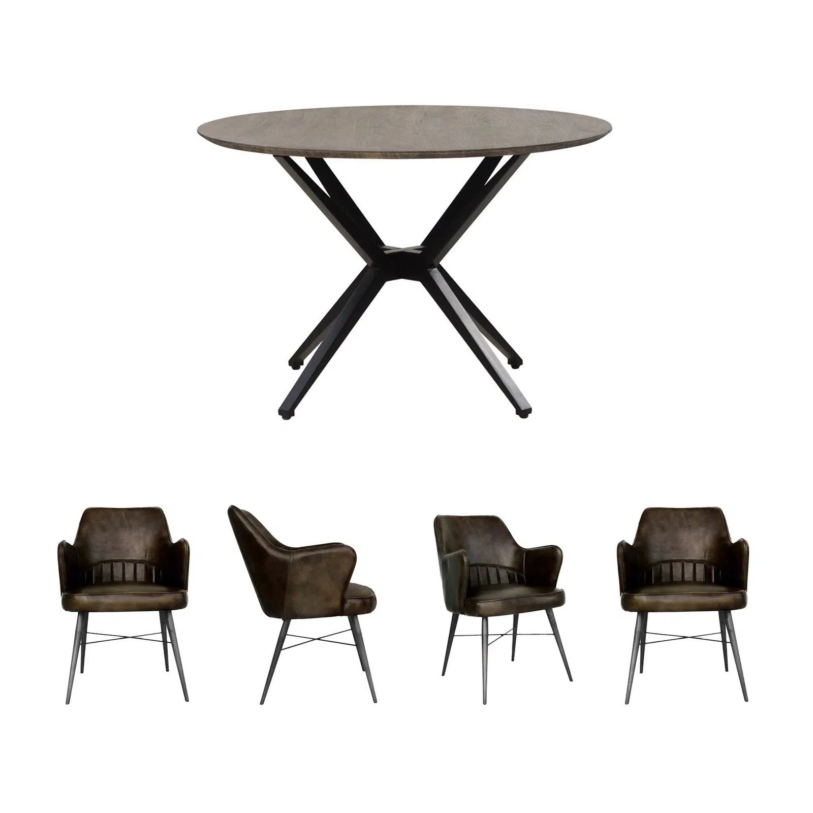 Olsen Dining Table & Rowan Chair Set - Image 2