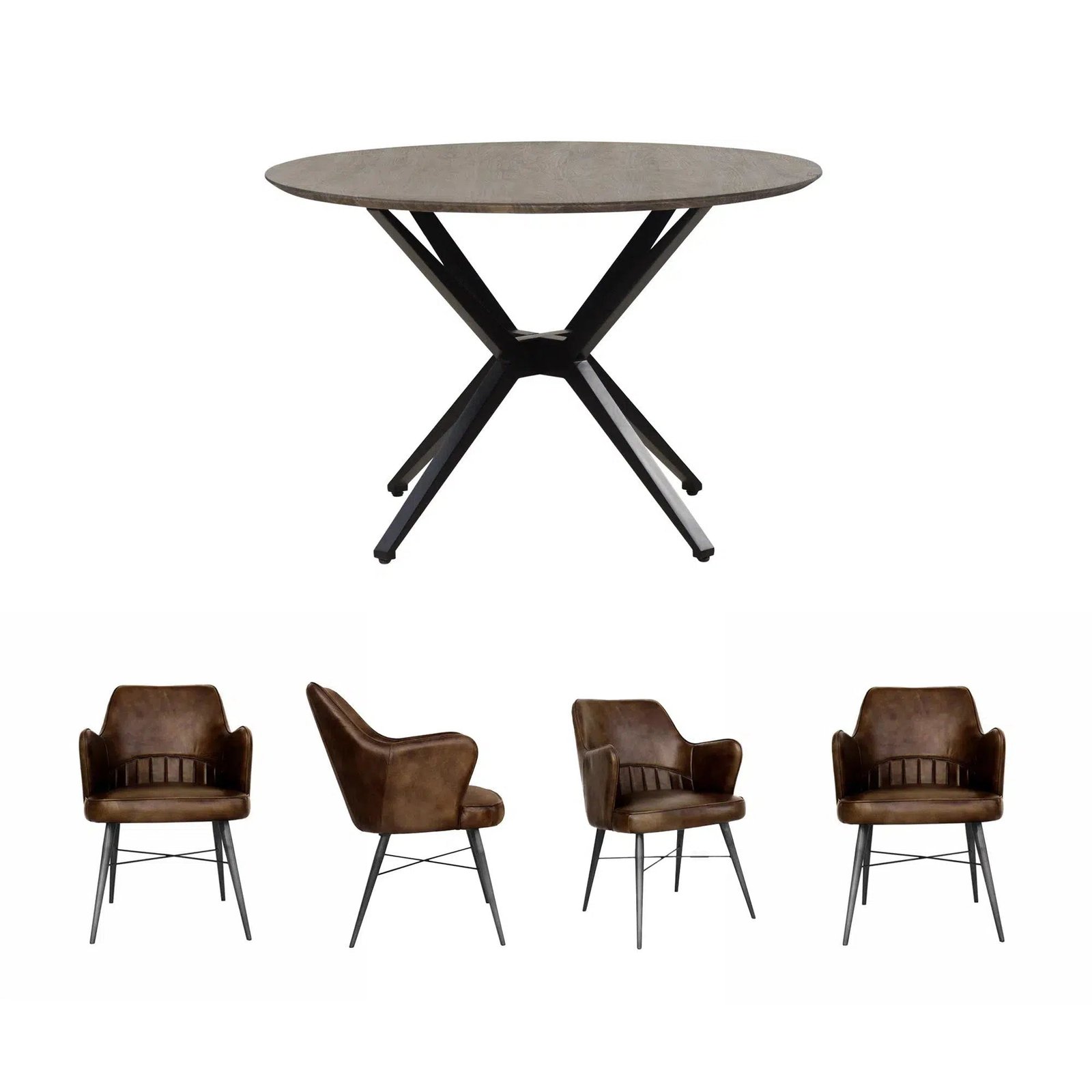 Olsen Dining Table & Rowan Chair Set - Image 3