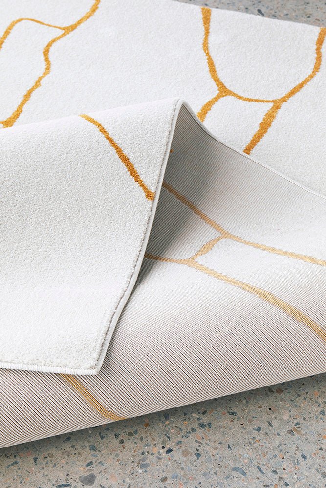 Amy White Gold Rug - Image 8