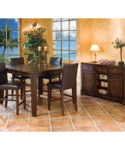 Alternative view of Kona Parsons 5 Piece Counter Dining Set