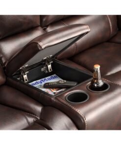 Alternative view of Valdez Glider Console Loveseat