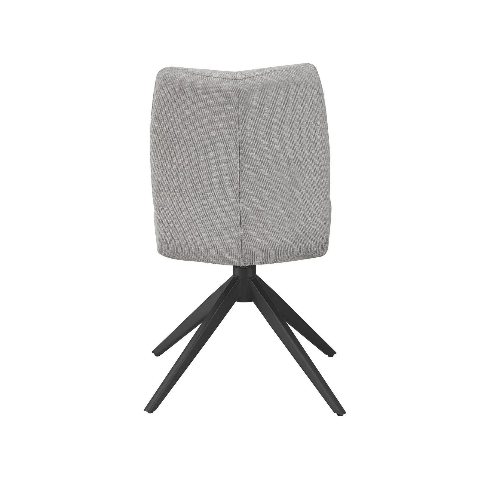 Petra Dining Chair with Armrests - Light Grey - Image 3