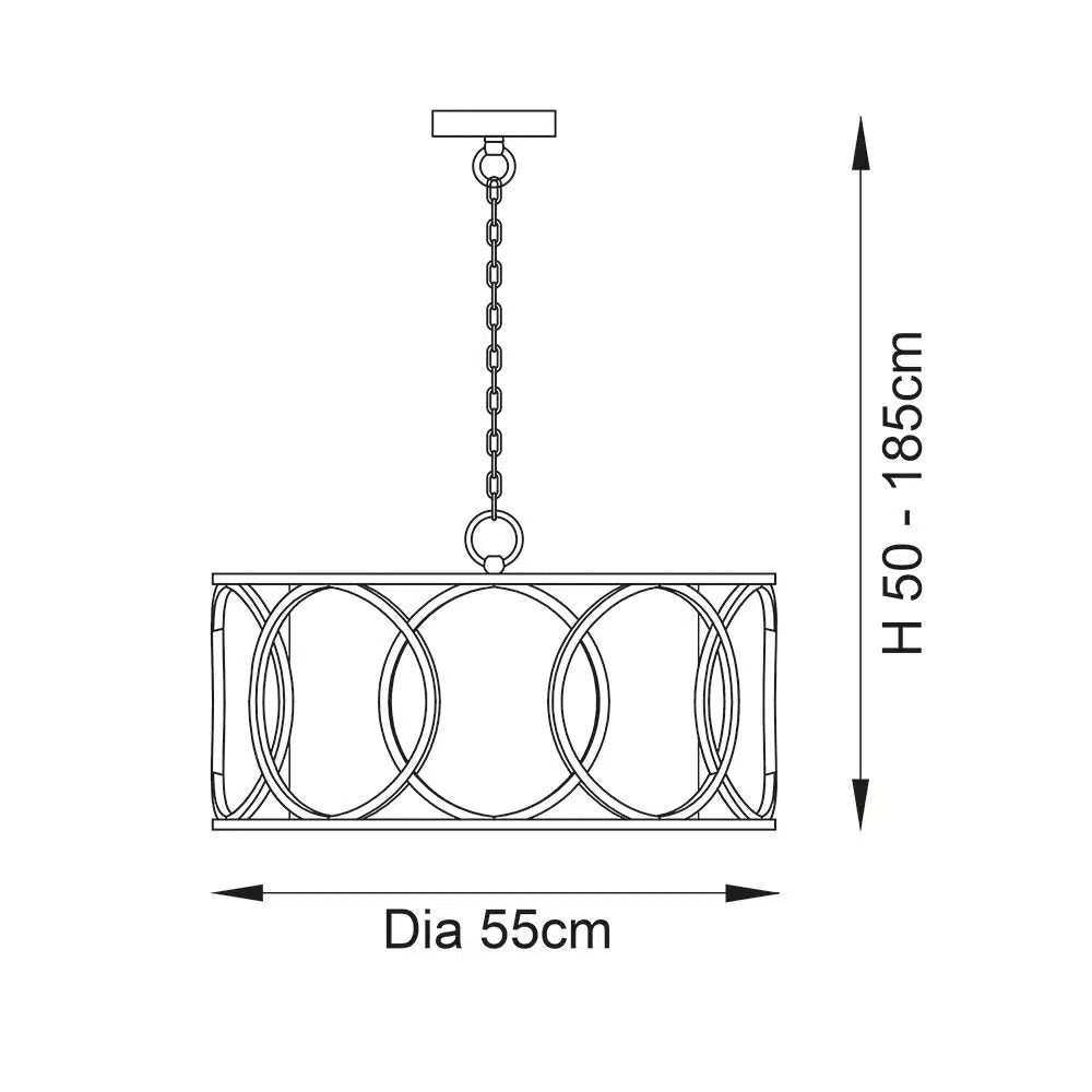 Pharoah - Circular Frame Pendant - Image 7