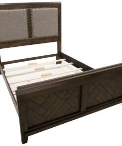 Alternative view of Patches Upholstered Storage Bed